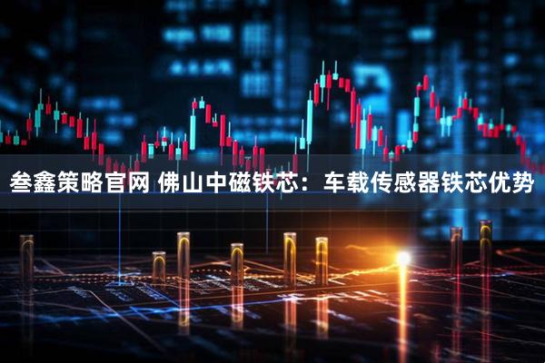 叁鑫策略官网 佛山中磁铁芯:车载传感器铁芯优势